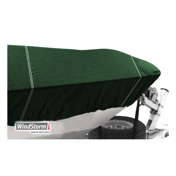 Boat Cover JET BOAT, Outboard Fits 19ft 6in L Up To 92in W Green